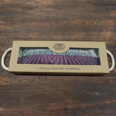 Luxury Lavender Wheat Bag in Gift Box - Lavender Comforts
