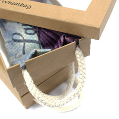 Luxury Lavender  Wheat Bag in Gift Box  - Night Leopard