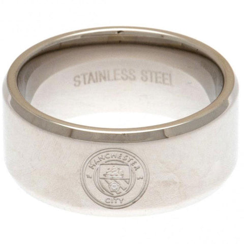 Manchester City FC Band Ring Medium  - Official Merchandise Gifts