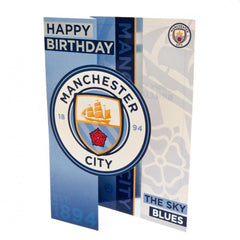 Manchester City Birthday Card  - Official Merchandise Gifts