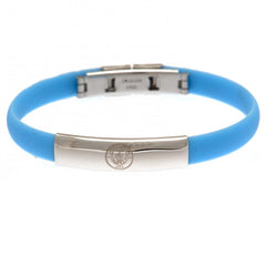 Manchester City FC Colour Silicone Bracelet  - Official Merchandise Gifts