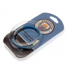 Manchester City FC Colour Silicone Bracelet  - Official Merchandise Gifts