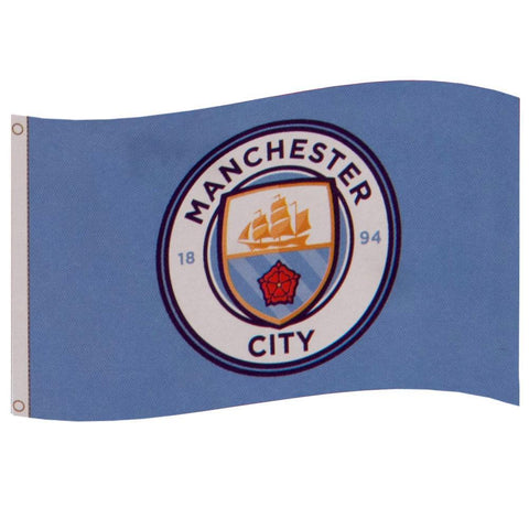 Manchester City FC Flag CC  - Official Merchandise Gifts