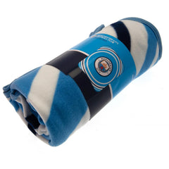 Manchester City FC Fleece Blanket PL  - Official Merchandise Gifts