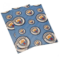 Manchester City FC Gift Wrap  - Official Merchandise Gifts