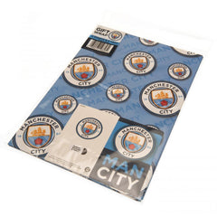 Manchester City FC Gift Wrap  - Official Merchandise Gifts