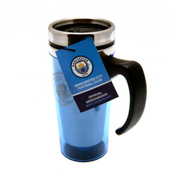 Manchester City FC Handled Travel Mug  - Official Merchandise Gifts
