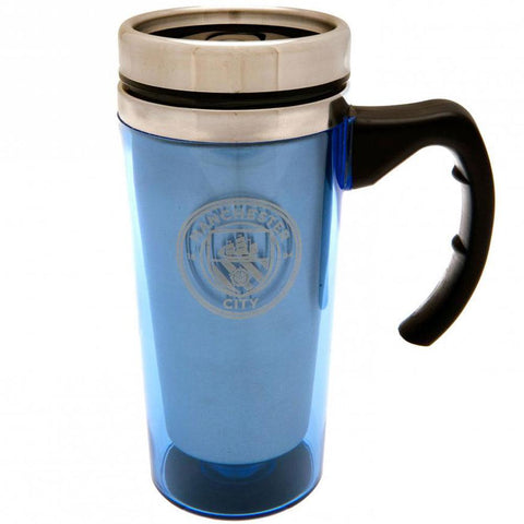 Manchester City FC Handled Travel Mug  - Official Merchandise Gifts
