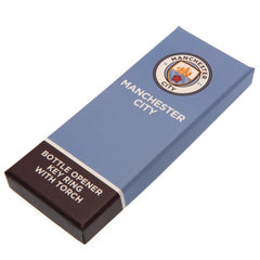 Manchester City FC Key Ring Torch Bottle Opener  - Official Merchandise Gifts