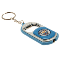Manchester City FC Key Ring Torch Bottle Opener  - Official Merchandise Gifts