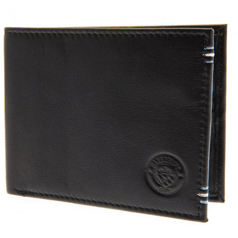 Manchester City FC Leather Stitched Wallet  - Official Merchandise Gifts