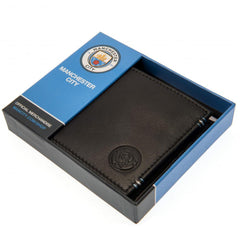 Manchester City FC Leather Stitched Wallet  - Official Merchandise Gifts