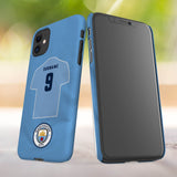 Manchester City FC Personalised iPhone 11 Snap Case