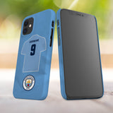 Manchester City FC Personalised iPhone 12 Mini Snap Case