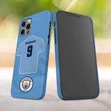 Manchester City FC Personalised iPhone 12 Pro Snap Case