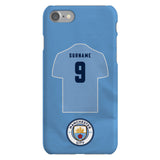 Manchester City FC Personalised iPhone SE2 (2020) Snap Case