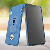 Manchester City FC Personalised iPhone XR Snap Case
