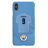 Manchester City FC Personalised iPhone XS Max Snap Case