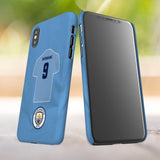 Manchester City FC Personalised iPhone XS Snap Case