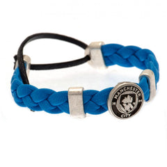 Manchester City FC PU Slider Bracelet  - Official Merchandise Gifts