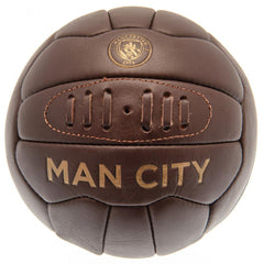 Manchester City FC Retro Heritage Football  - Official Merchandise Gifts