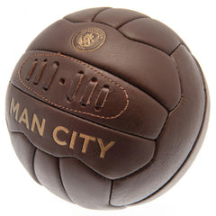 Manchester City FC Retro Heritage Football  - Official Merchandise Gifts