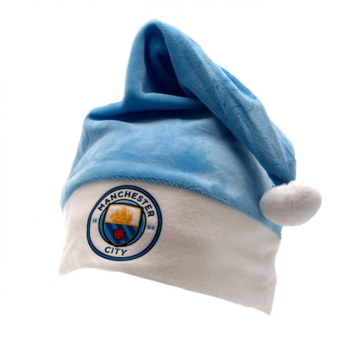 Manchester City FC Santa Hat  - Official Merchandise Gifts