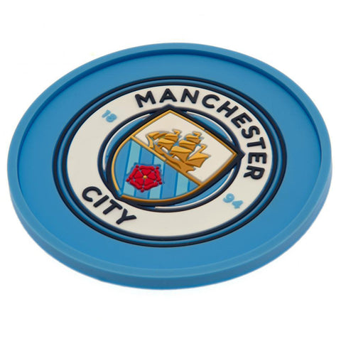 Manchester City FC Silicone Coaster  - Official Merchandise Gifts
