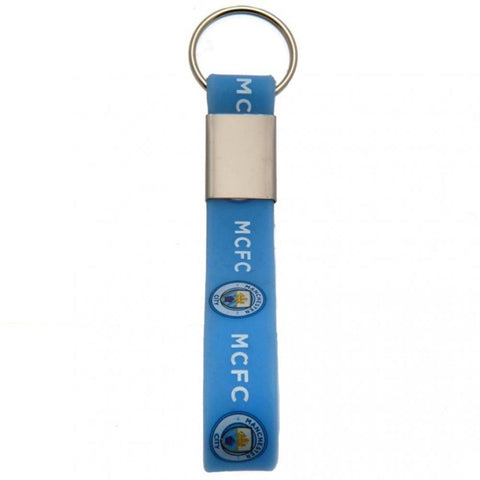 Manchester City FC Silicone Keyring  - Official Merchandise Gifts