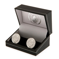 Manchester City FC Silver Plated Formed Cufflinks  - Official Merchandise Gifts