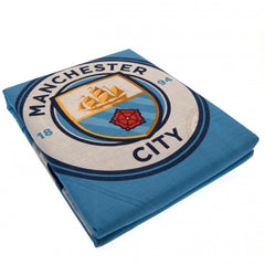 Manchester City FC Single Duvet Set PL  - Official Merchandise Gifts