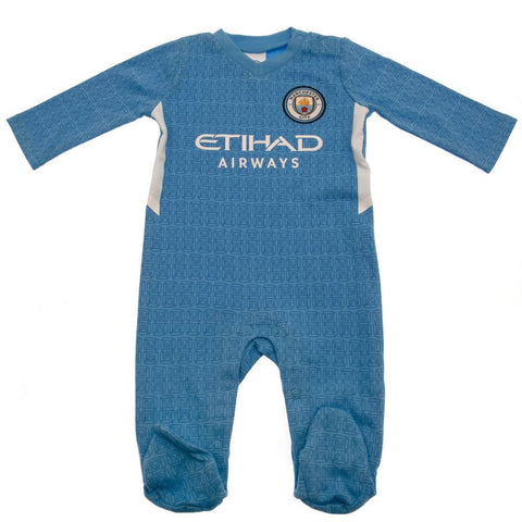 Manchester City FC Sleepsuit 12/18 mths SQ  - Official Merchandise Gifts