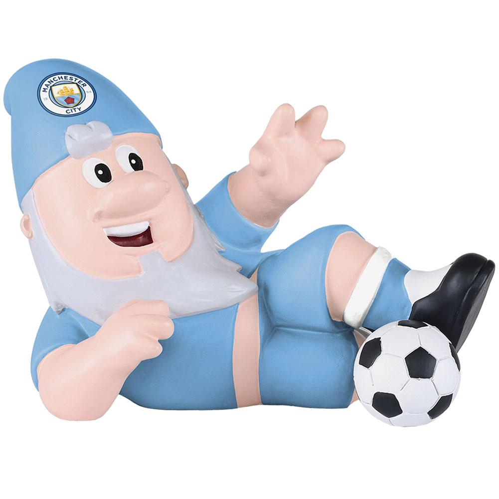 Manchester City FC Sliding Tackle Gnome  - Official Merchandise Gifts