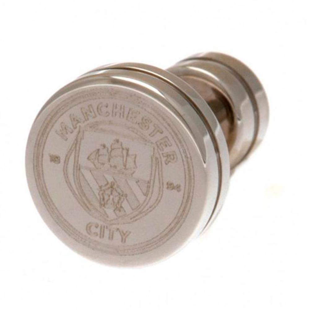 Manchester City FC Stainless Steel Stud Earring  - Official Merchandise Gifts