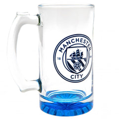 Manchester City FC Stein Glass Tankard CC  - Official Merchandise Gifts