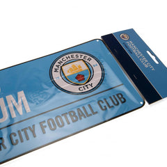 Manchester City FC Street Sign BL  - Official Merchandise Gifts