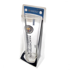 Manchester City FC Tall Beer Glass  - Official Merchandise Gifts