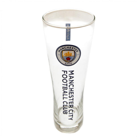 Manchester City FC Tall Beer Glass  - Official Merchandise Gifts