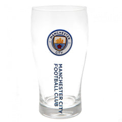 Manchester City FC Tulip Pint Glass  - Official Merchandise Gifts