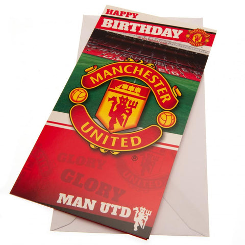 Manchester United Birthday Card  - Official Merchandise Gifts