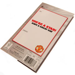 Manchester United FC Birthday Card Son  - Official Merchandise Gifts