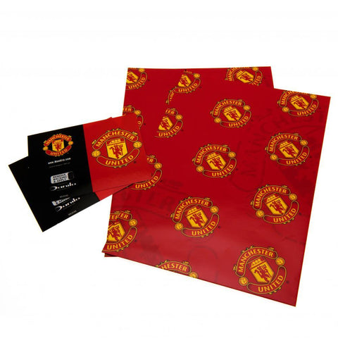 Manchester United FC Gift Wrap  - Official Merchandise Gifts