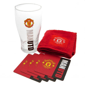 Manchester United FC Mini Bar Set  - Official Merchandise Gifts