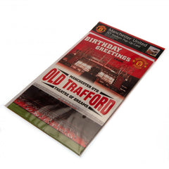 Manchester United FC Pop-Up Birthday Card  - Official Merchandise Gifts