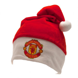 Manchester United FC Santa Hat  - Official Merchandise Gifts