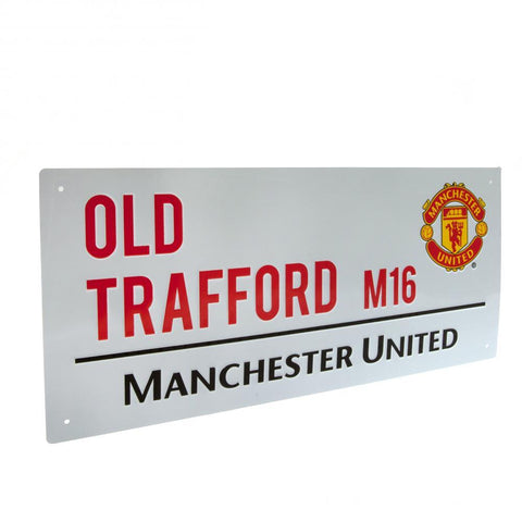 Manchester United FC Street Sign  - Official Merchandise Gifts