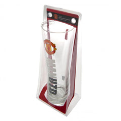 Manchester United FC Tall Beer Glass  - Official Merchandise Gifts