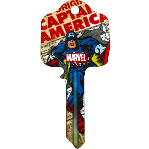 Marvel Comics Door Key Captain America  - Official Merchandise Gifts
