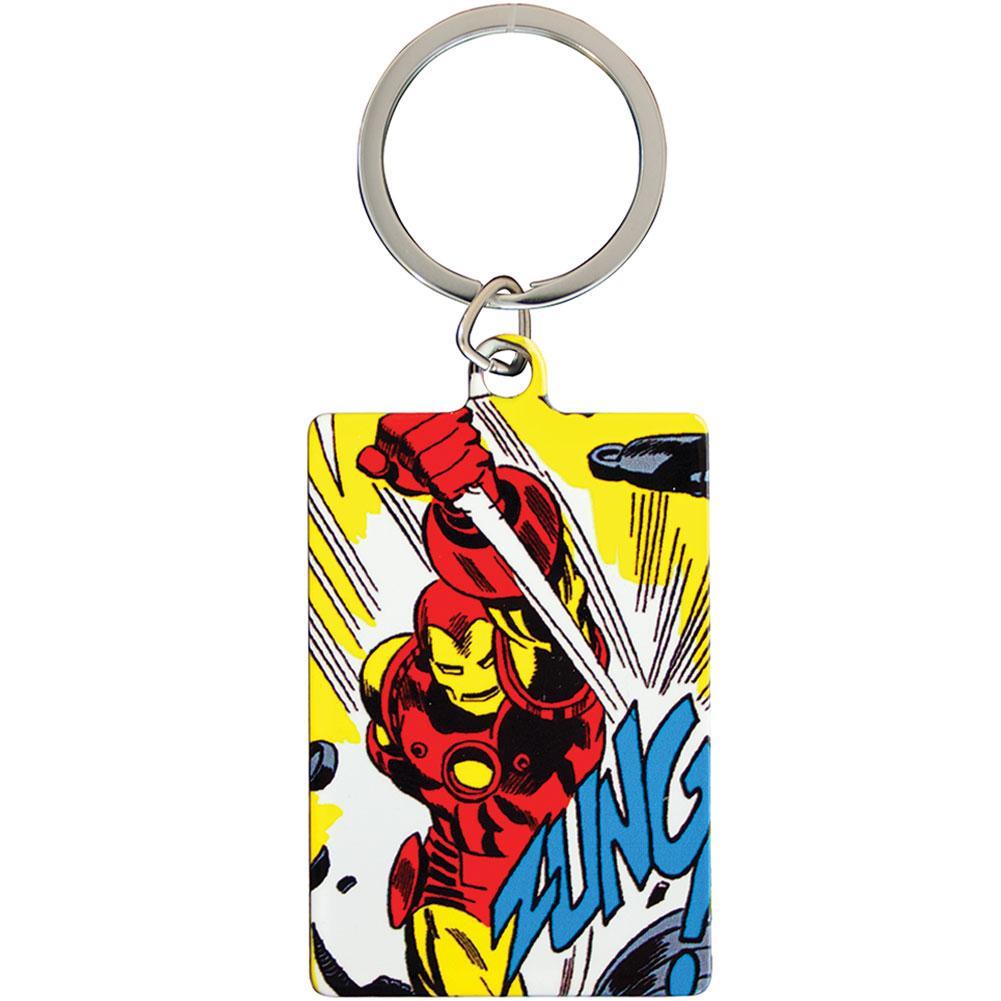 Marvel Comics Metal Keyring Iron Man  - Official Merchandise Gifts