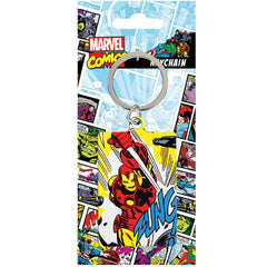 Marvel Comics Metal Keyring Iron Man  - Official Merchandise Gifts